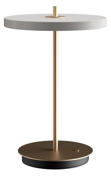 Lampa Stołowa UMAGE, Asteria Move, ściemnialny, szary, salon, metal, design