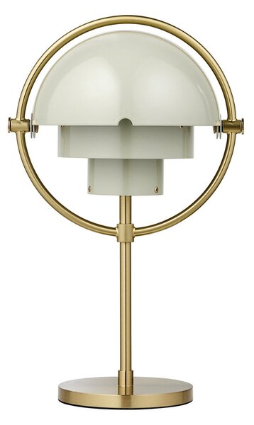Lampa Stołowa GUBI, Multi-Lite, ściemnialny, złoty | mosiężny, salon, metal, design