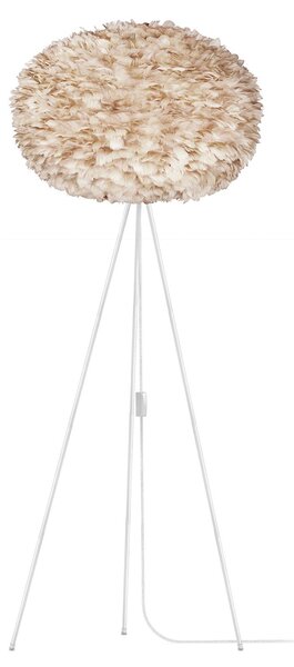 Lampa Podłogowa UMAGE, Eos, brąz rdzawy, salon, metal, design