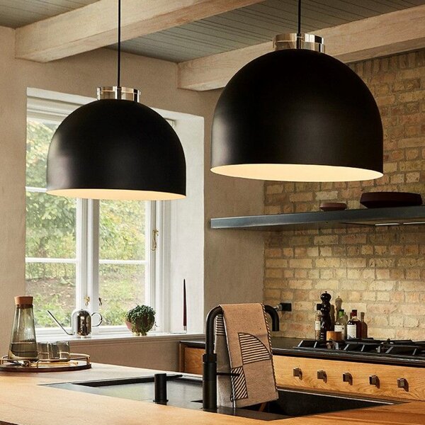 Lampa Wisząca AYTM, Luceo, ściemnialny, czarny, salon, metal, design
