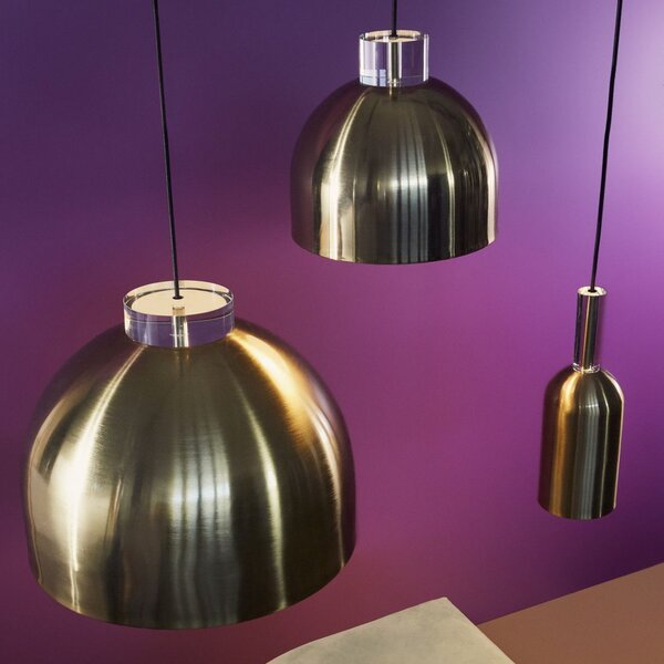 Lampa Wisząca AYTM, Luceo, ściemnialny, złoty | mosiężny, salon, metal, design