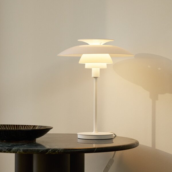 Lampa Stołowa Louis Poulsen, PH 80, biały, salon, aluminium, design