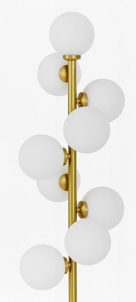 LAMPA STOJĄCA PODŁOGOWA MOSIĘŻNA PETRICA W9
