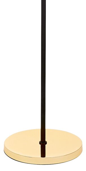 LAMPA STOJĄCA PODŁOGOWA CZARNO-ZŁOTA PETRICA W9