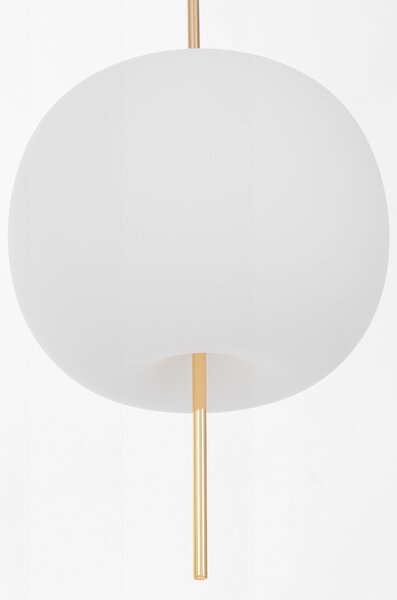 NOWOCZESNA LAMPA WISZĄCA ZŁOTA ALPINA D33