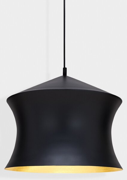 Lampa Wisząca Tom Dixon, Beat, ściemnialny, czarny, salon, mosiądz, design