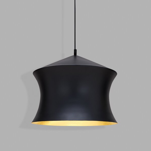 Lampa Wisząca Tom Dixon, Beat, ściemnialny, czarny, salon, mosiądz, design