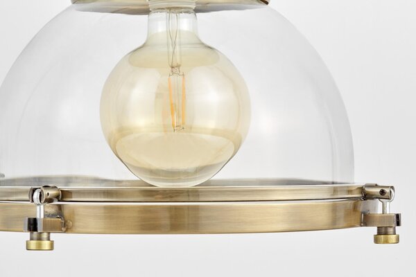 LAMPA WISZĄCA SUFITOWA LOFT MOSIĘŻNA FALCO