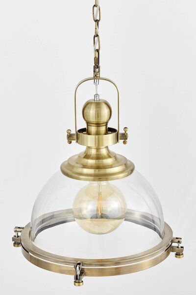 LAMPA WISZĄCA SUFITOWA LOFT MOSIĘŻNA FALCO