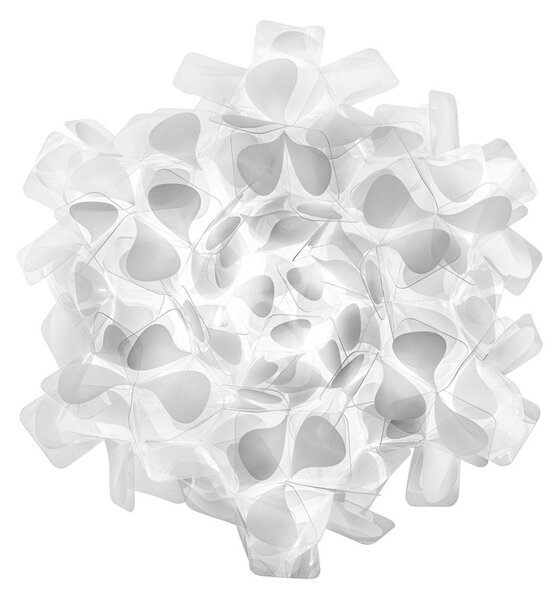 Lampa Ścienna Slamp, Clizia Mama Non Mama, ściemnialny, biały, salon, tworzywo sztuczne, design
