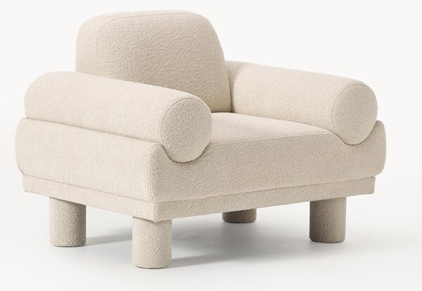 Fotel Bouclé Lilo