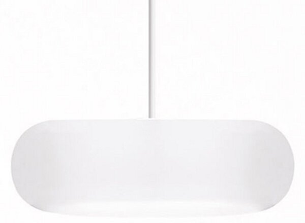Lampa Wisząca Artemide, Itka, ściemnialny, biały, salon, szkło, nowoczesny