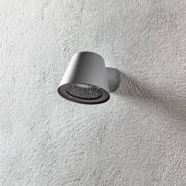 Zewnętrzna Lampa Nordlux, Aleria, ściemnialny, szary, metal, nowoczesny