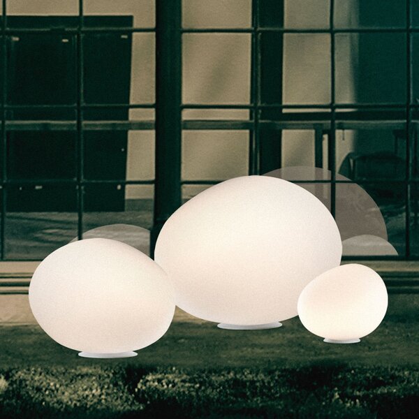 Zewnętrzna Lampa Foscarini, Gregg outdoor grande, biały, tworzywo sztuczne, design