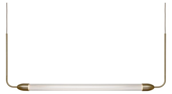 Lampa Wisząca UMAGE, LEMON SQUEEZE LINEAR, ściemnialny, złoty | mosiężny, jadalnia, metal, design