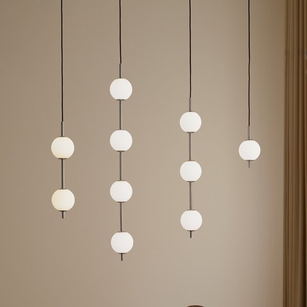Lampa Wisząca UMAGE, Audrey, ściemnialny, metaliczny, salon, metal, design