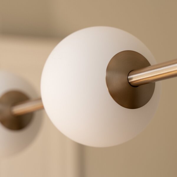 Lampa Wisząca UMAGE, Audrey, ściemnialny, złoty | mosiężny, jadalnia, metal, design