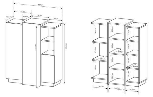Komoda do salonu A4-M05