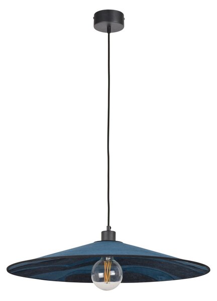 Lampa Wisząca MARKET SET, Sonia Laudet, ściemnialny, niebieski, salon, tkanina | tekstylia, design