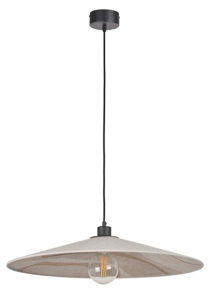 Lampa Wisząca MARKET SET, Sonia Laudet, ściemnialny, beżowy, salon, tkanina | tekstylia, design