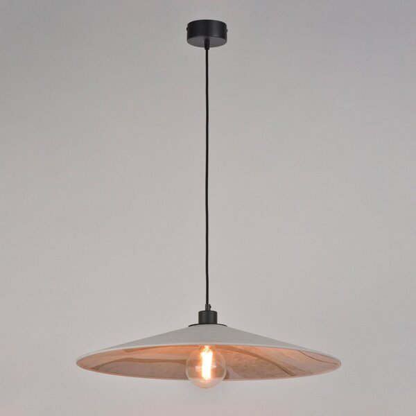 Lampa Wisząca MARKET SET, Sonia Laudet, ściemnialny, beżowy, salon, tkanina | tekstylia, design