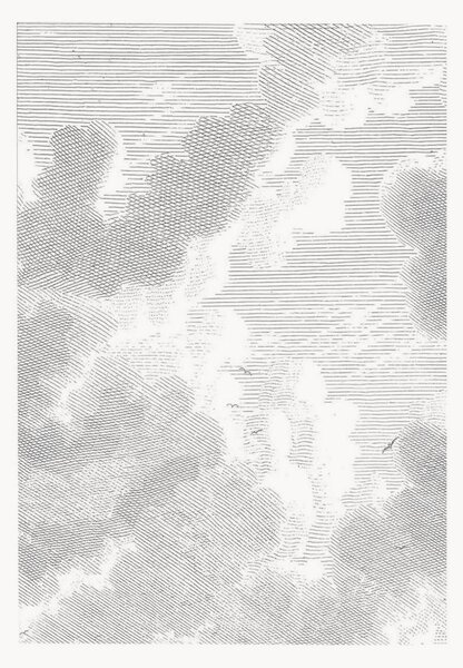Tapeta Engraved Clouds