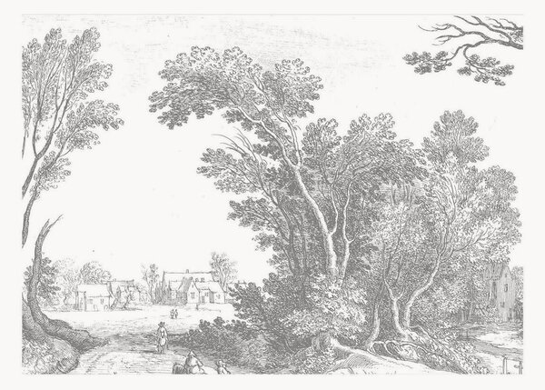 Tapeta Engraved Landscapes