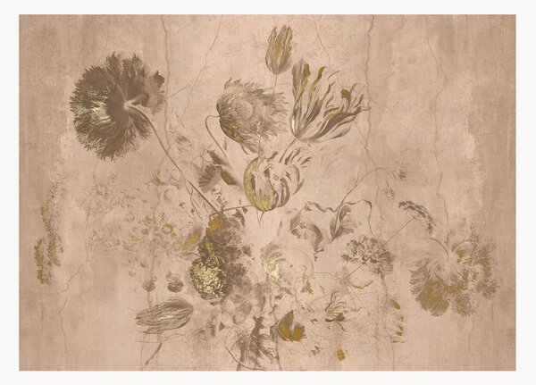 Tapeta Fresco Flowers High Gloss