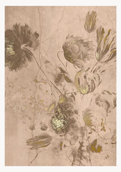 Tapeta Fresco Flowers High Gloss
