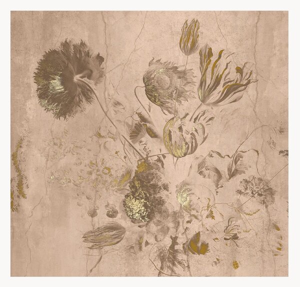 Tapeta Fresco Flowers High Gloss