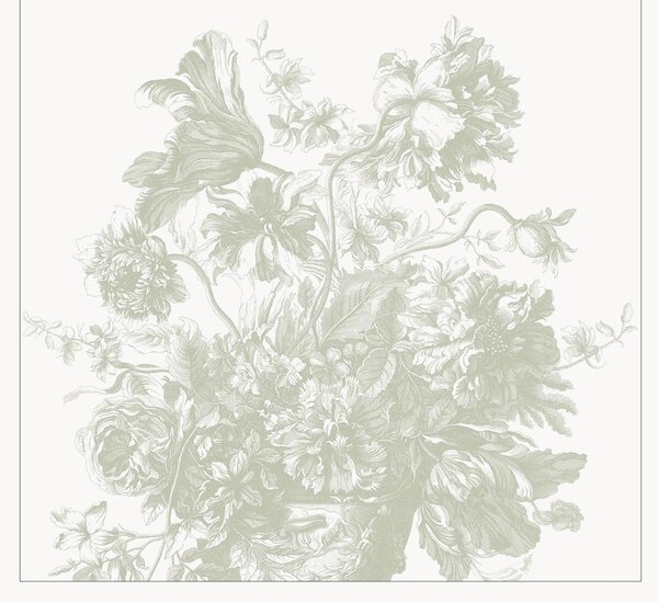 Tapeta Engraved Flowes