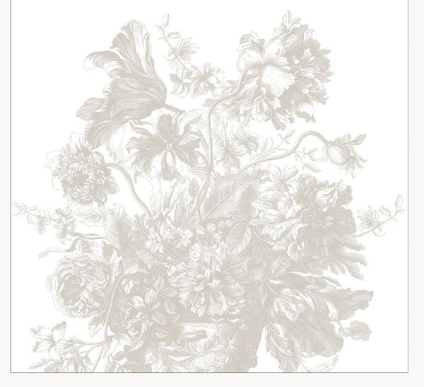 Tapeta Frans Uyterlinde - Engraved Flowers