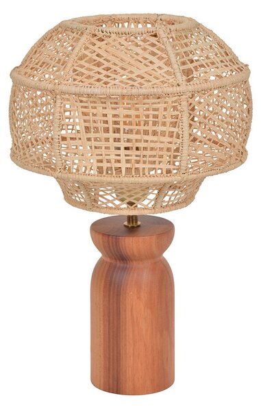 Lampa Stołowa MARKET SET, Odyssée, drewniany, salon, drewno, design