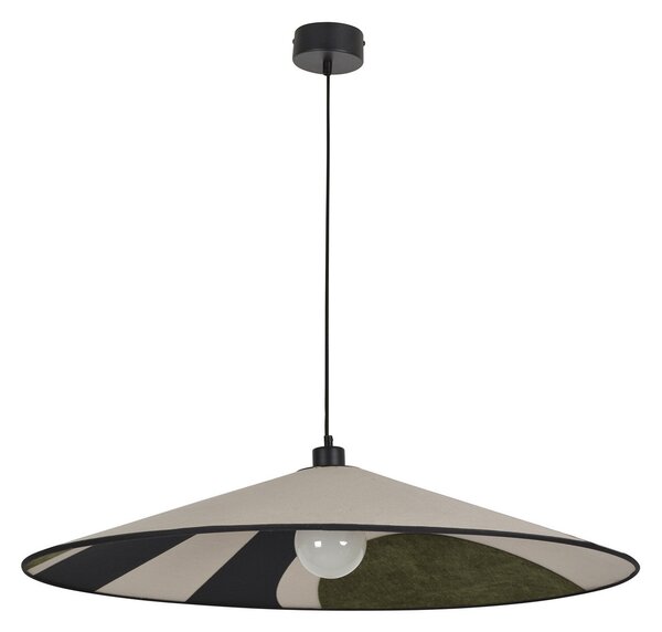 Lampa Wisząca MARKET SET, Sonia Laudet, ściemnialny, brąz rdzawy, salon, tkanina | tekstylia, design