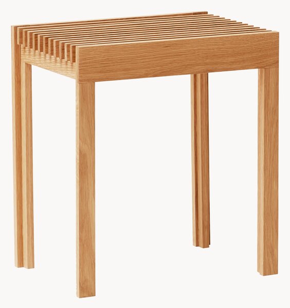 Stołek z drewna dębowego Lightweight