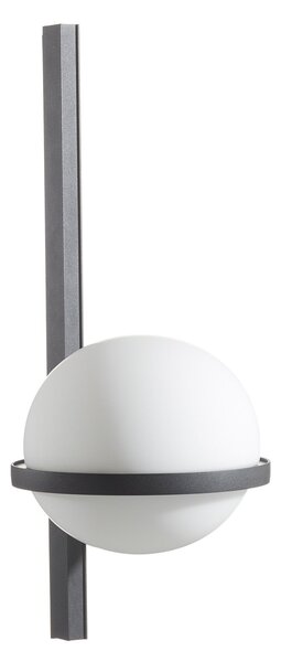 Lampa Ścienna Vibia, Palma, ściemnialny, czarny, salon, metal, nowoczesny