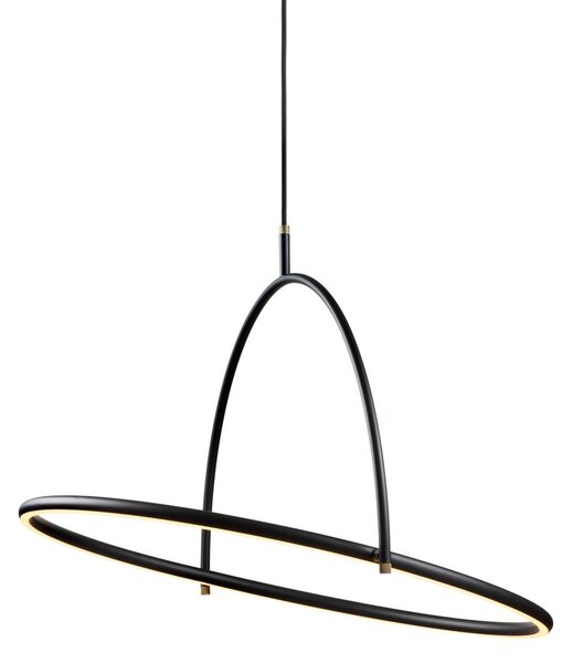 Lampa Wisząca Halo Design, TILT, ściemnialny, jadalnia, metal, design