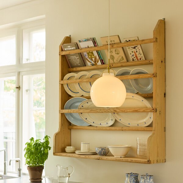 Lampa Wisząca Halo Design, TOSCANA, ściemnialny, biały, jadalnia, szkło, design