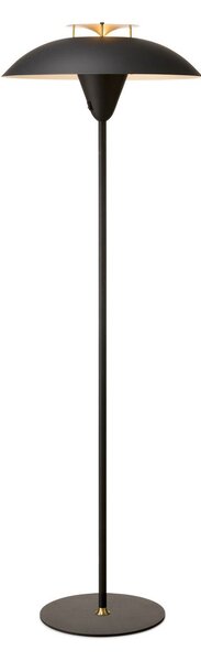Lampa Podłogowa Halo Design, STEPP, czarny, salon, metal, skandynawski