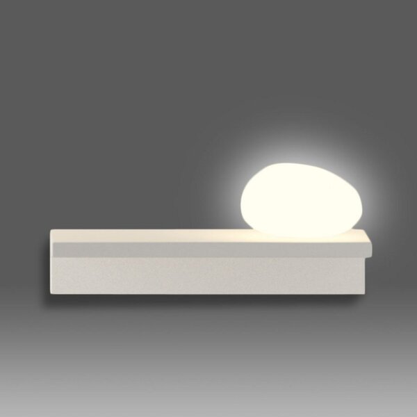 Lampa Ścienna Vibia, Suite, biały, salon, tworzywo sztuczne, design
