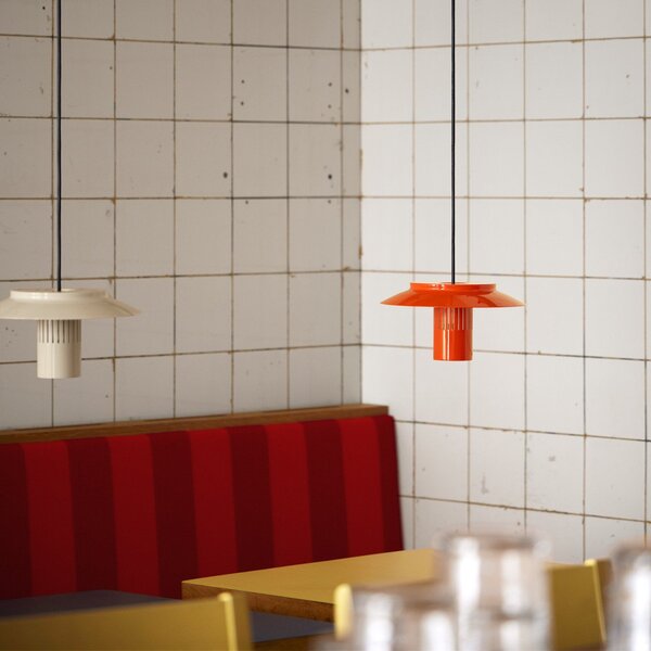 Lampa Wisząca Pholc, Lille 24, ściemnialny, pomarańczowy, kuchnia, aluminium, design