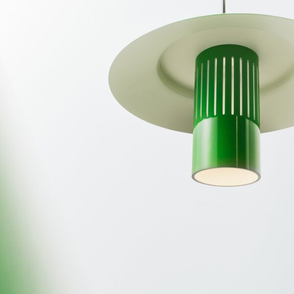 Lampa Wisząca Pholc, Lille 24, ściemnialny, zielony, kuchnia, aluminium, design