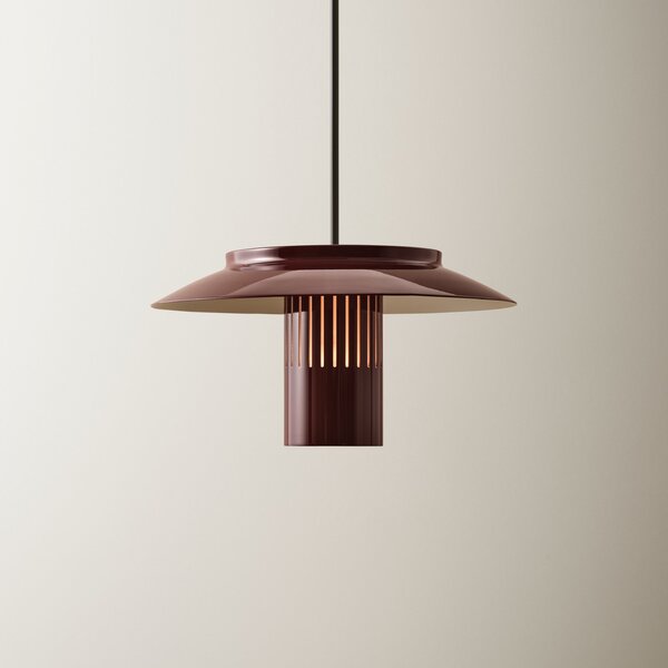 Lampa Wisząca Pholc, Lille 24, ściemnialny, brąz rdzawy, kuchnia, aluminium, design