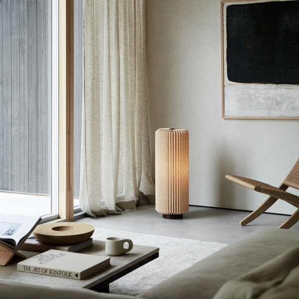 Lampa Podłogowa Watt & Veke, Alba, brąz rdzawy, sypialnia, tkanina | tekstylia, design