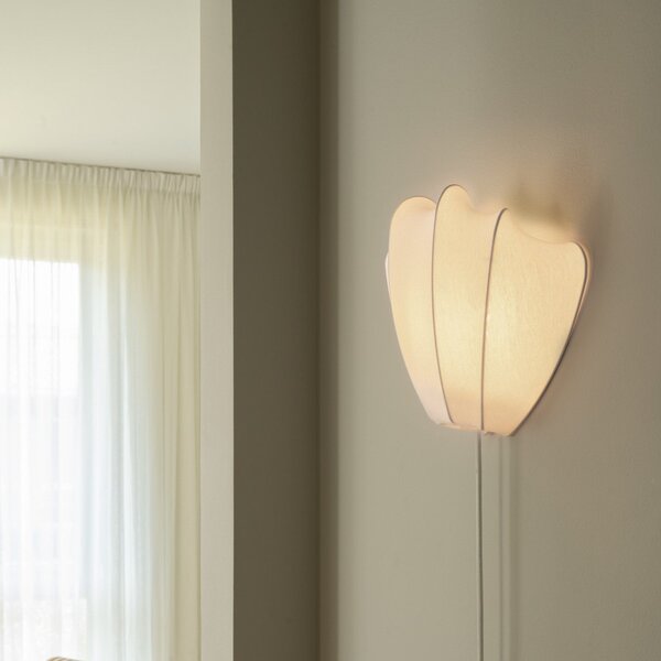Lampa Ścienna Watt & Veke, Anna, biały, sypialnia, tkanina | tekstylia, design