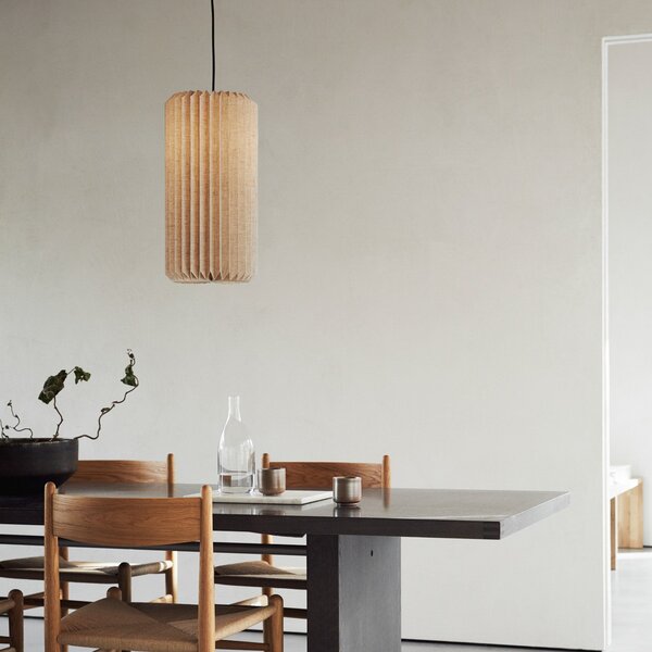 Lampa Wisząca Watt & Veke, Alba, ściemnialny, brąz rdzawy, sypialnia, tkanina | tekstylia, design