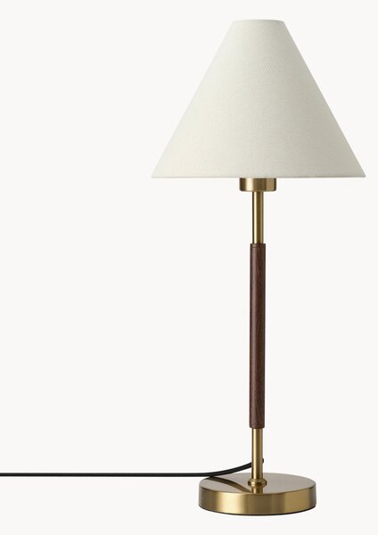 Lampa stołowa z lnu Gabriel