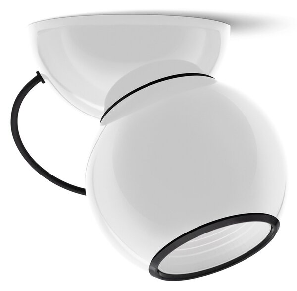Lampa Sufitowa Stilnovo, Gravitino, ściemnialny, biały, salon, metal, design