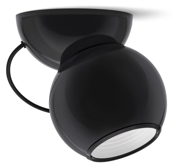 Lampa Sufitowa Stilnovo, Gravitino, ściemnialny, czarny, salon, metal, design