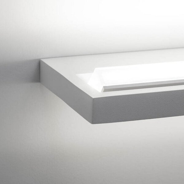 Lampa Ścienna Stilnovo, Tablet W1, biały, salon, metal, nowoczesny